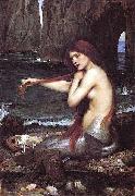 John William Waterhouse The Mermaid Sweden oil painting artist